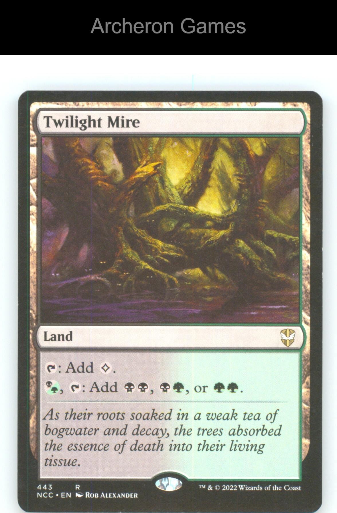 Twilight Mire NCC 443 R MTG Card NM/EX+