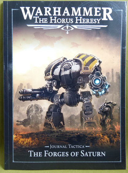 Journal Tactica: The Forges of Saturn 3rd edition softback - Warhammer Horus Heresy #1A9