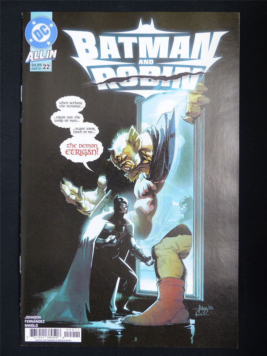 BATMAN and Robin #22 - DC Comic #1UG
