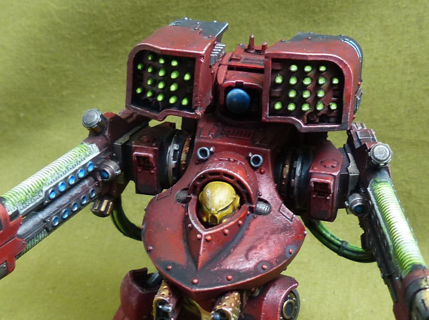 Deredeo Dreadnought painted - Blood Angels - Warhammer Horus Heresy #5C1