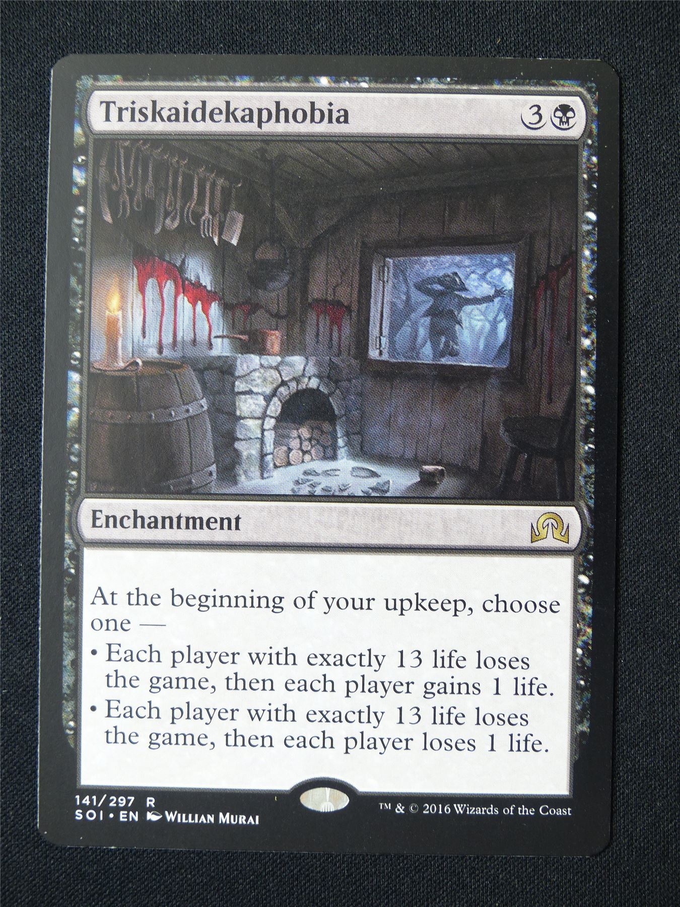 Triskaidekaphobia - SOI - Mtg Card #3EA