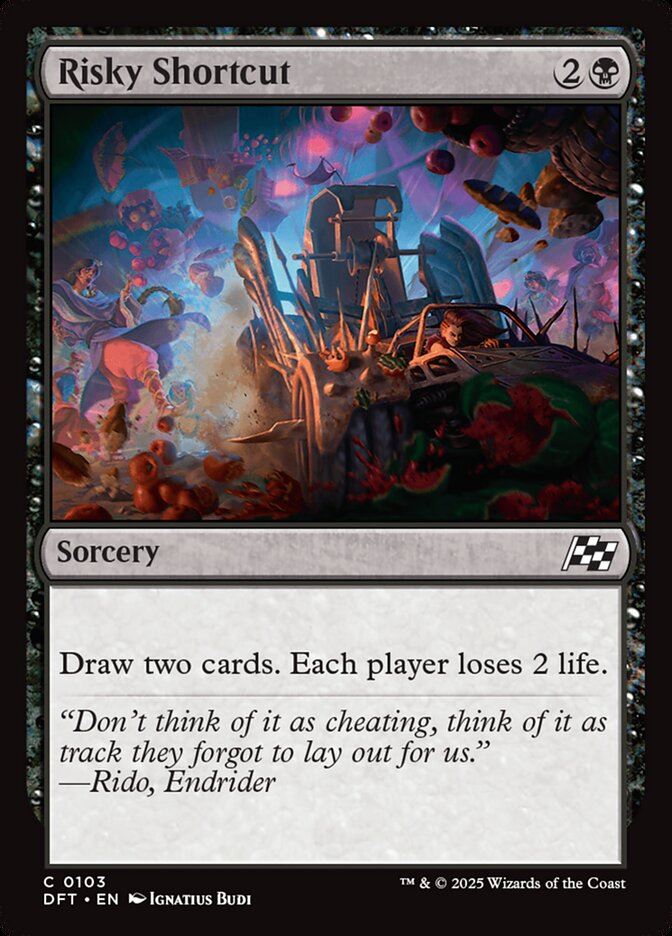 Risky Shortcut - Aetherdrift dft
