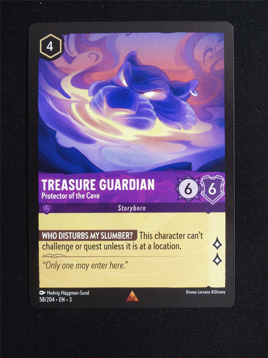 Treasure Guardian Protector of the Cave 58/204 - Lorcana Card #20P