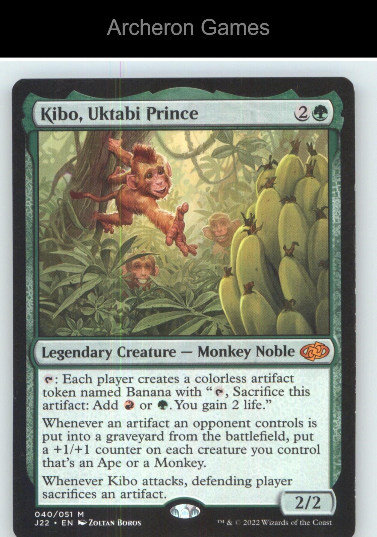 Kibo, Uktabi Prince J22 40 Mythic MTG Card NM/EX+