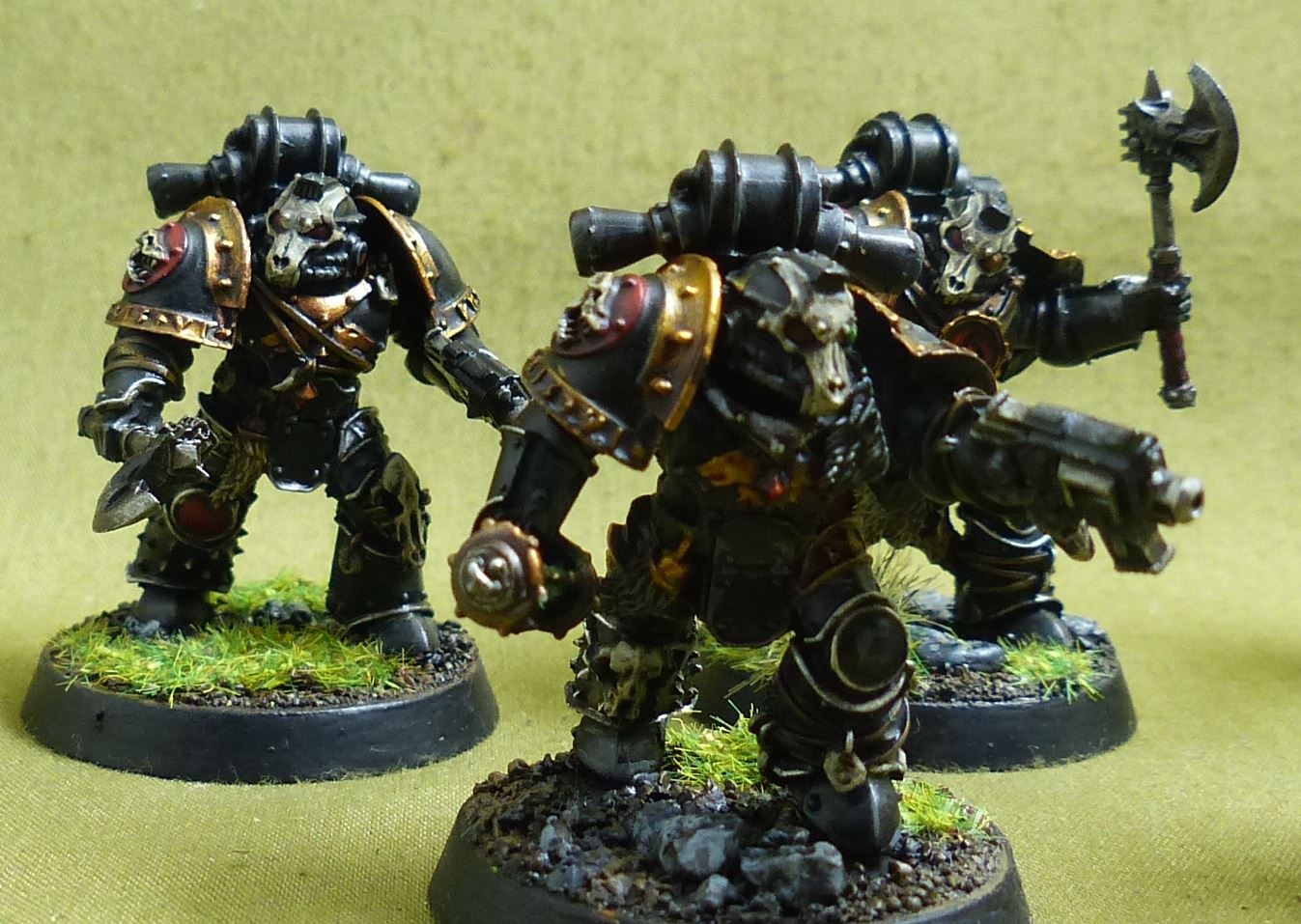 Deathsworn Pack painted - Space Wolves - Warhammer Horus Heresy #4XK