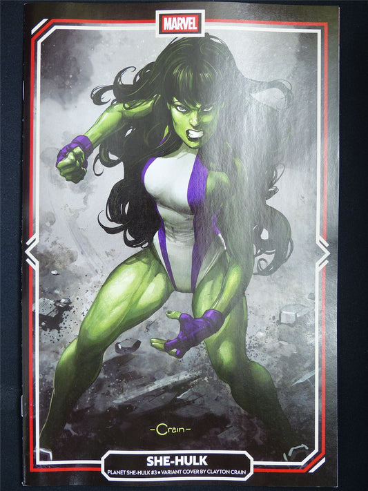 Planet SHE-HULK #3 Variant - B&B Mar 2026 Marvel Comic #1FQ