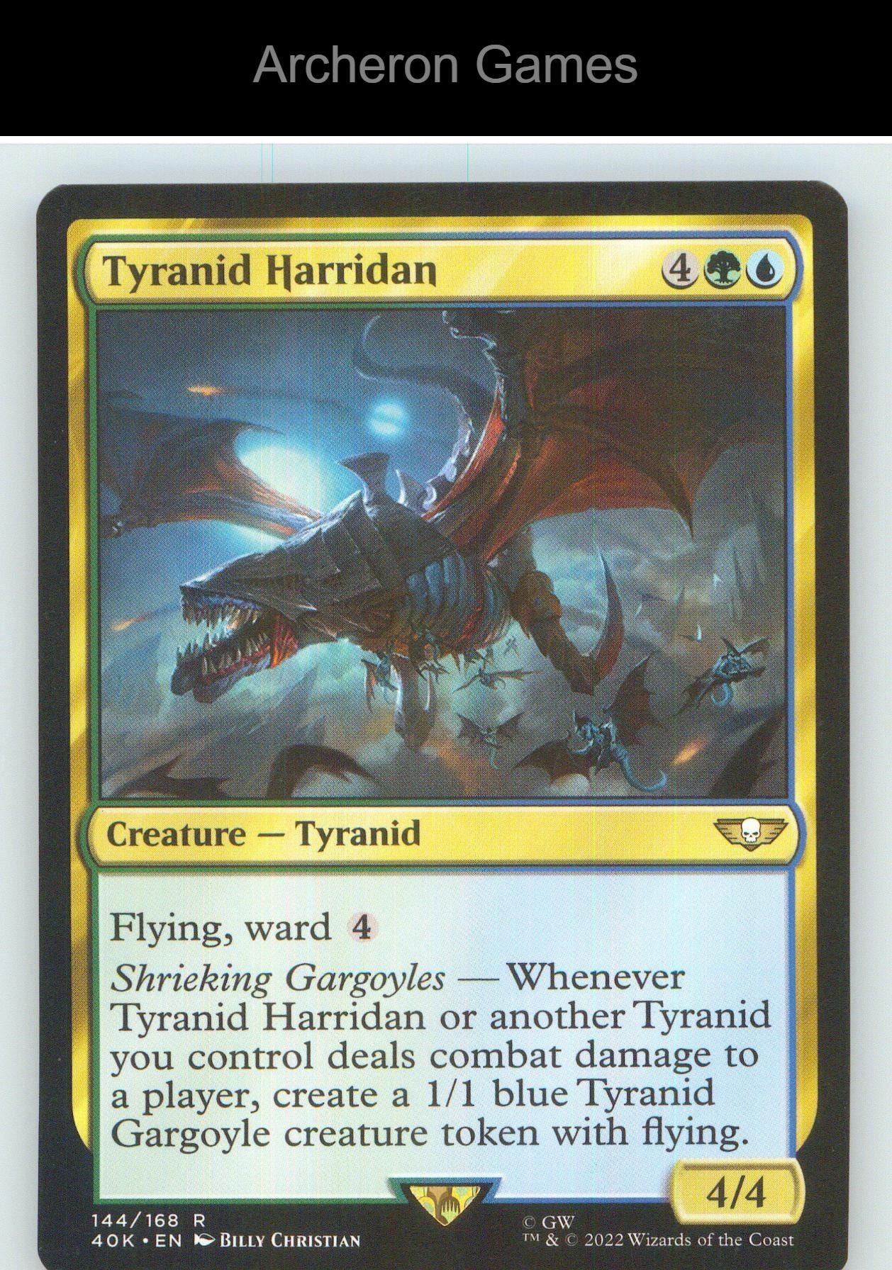 Tyranid Harridan (Surge Foil) 144 R MTG Card NM/EX+