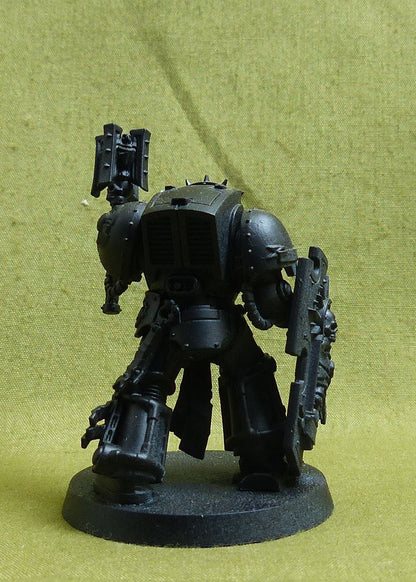 Chaplain in Terminator Armour - Black Templars - Warhammer 40K #311