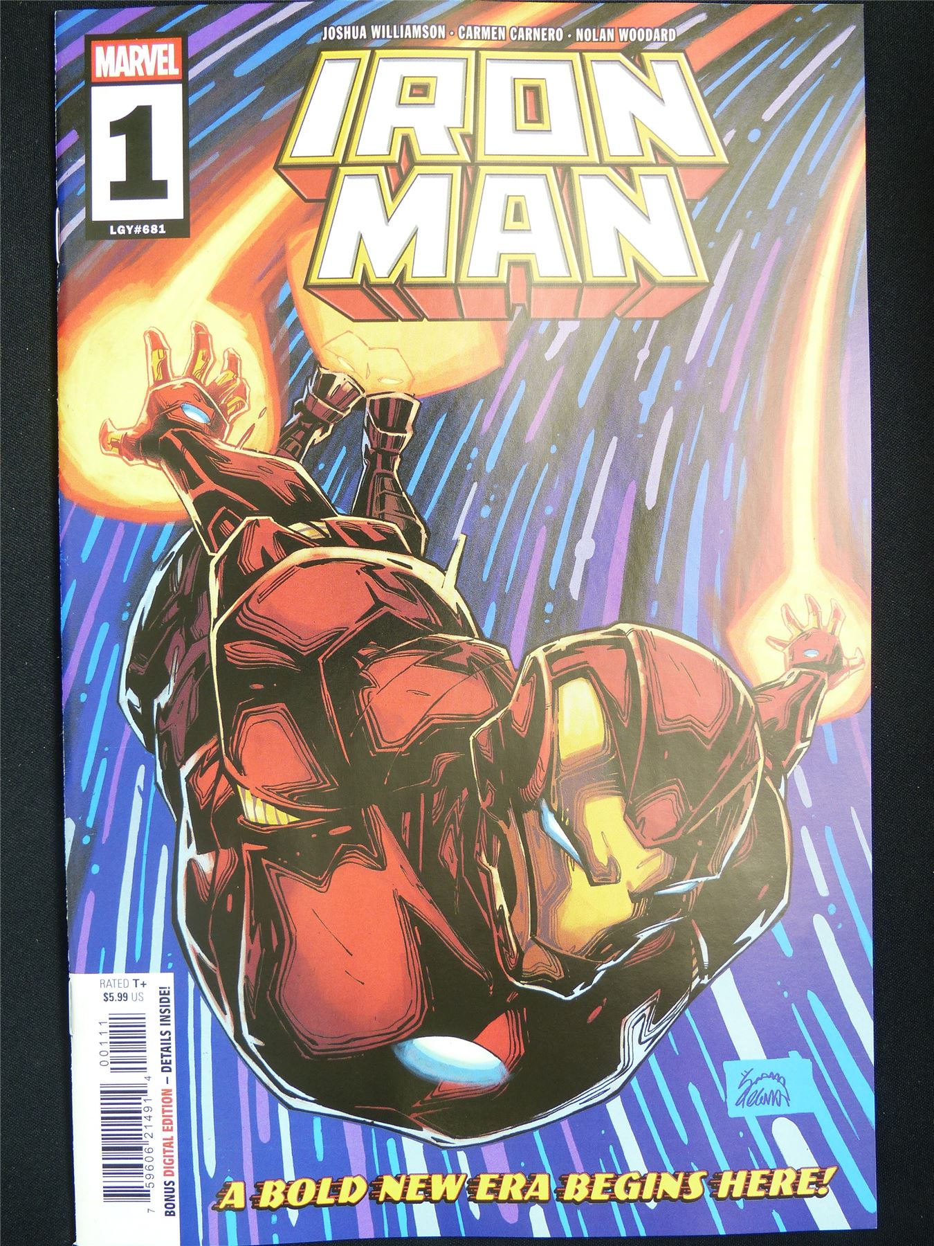 IRON Man #1 - Mar 2026 Marvel Comic #1KP