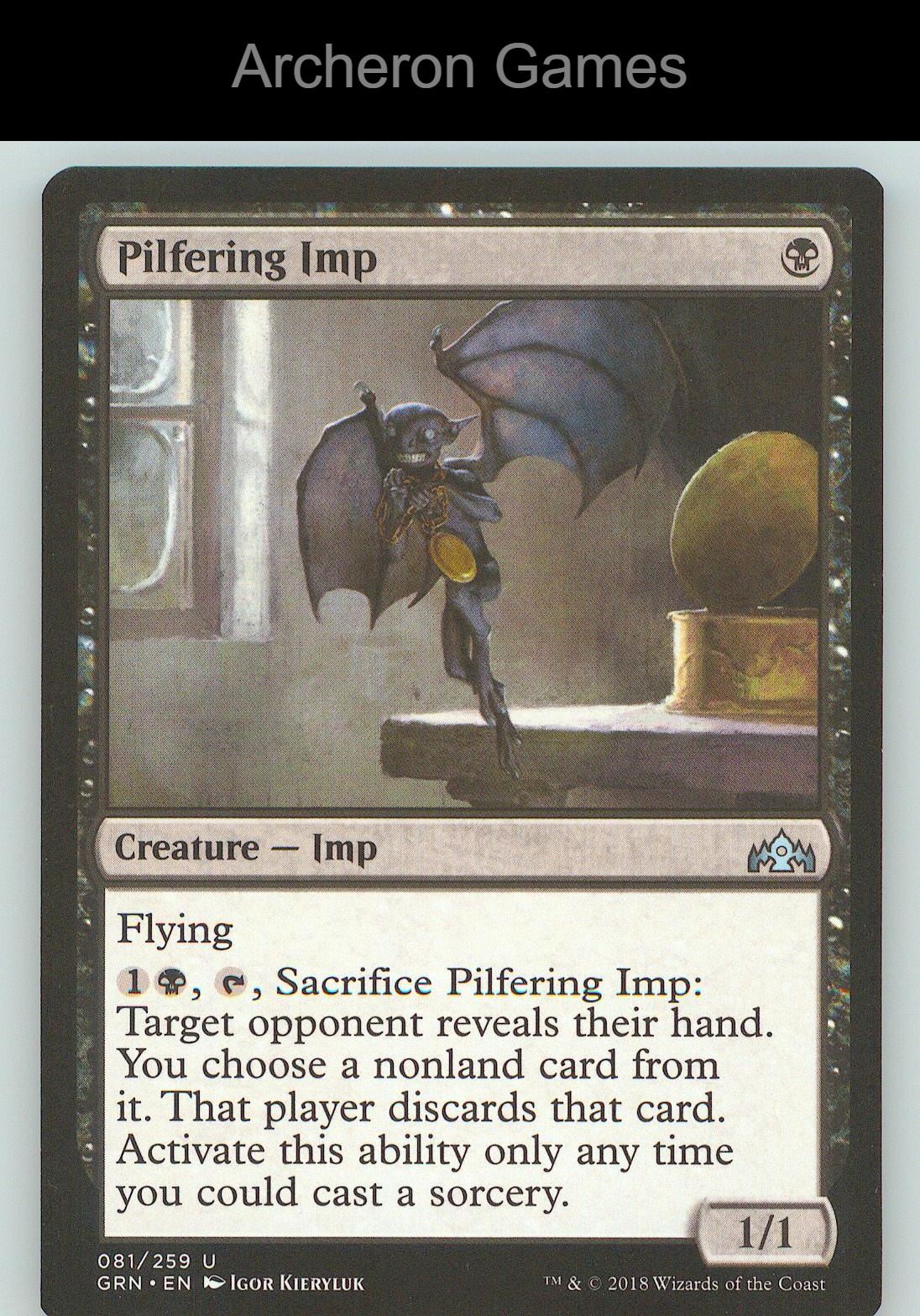 Pilfering Imp GRN 81 UC MTG Card NM/EX+