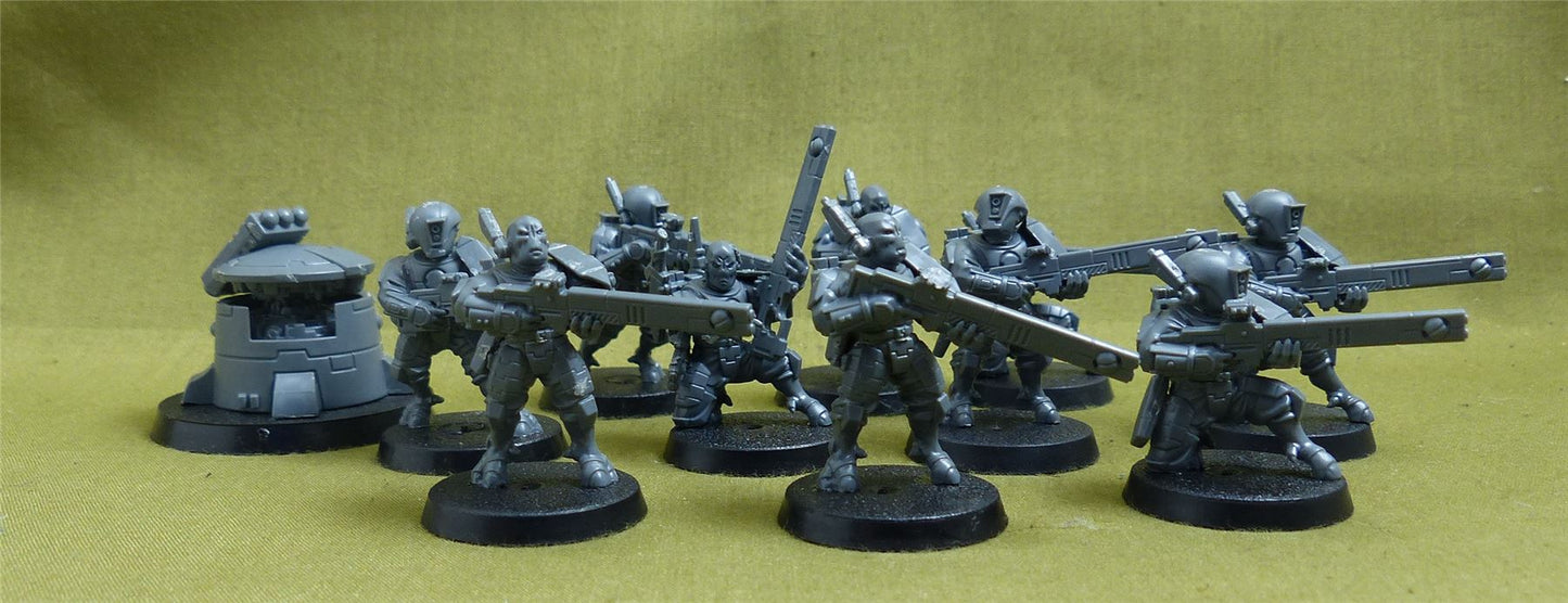 Fire Warriors Strike Team - Tau Empire - Warhammer 40K #49D