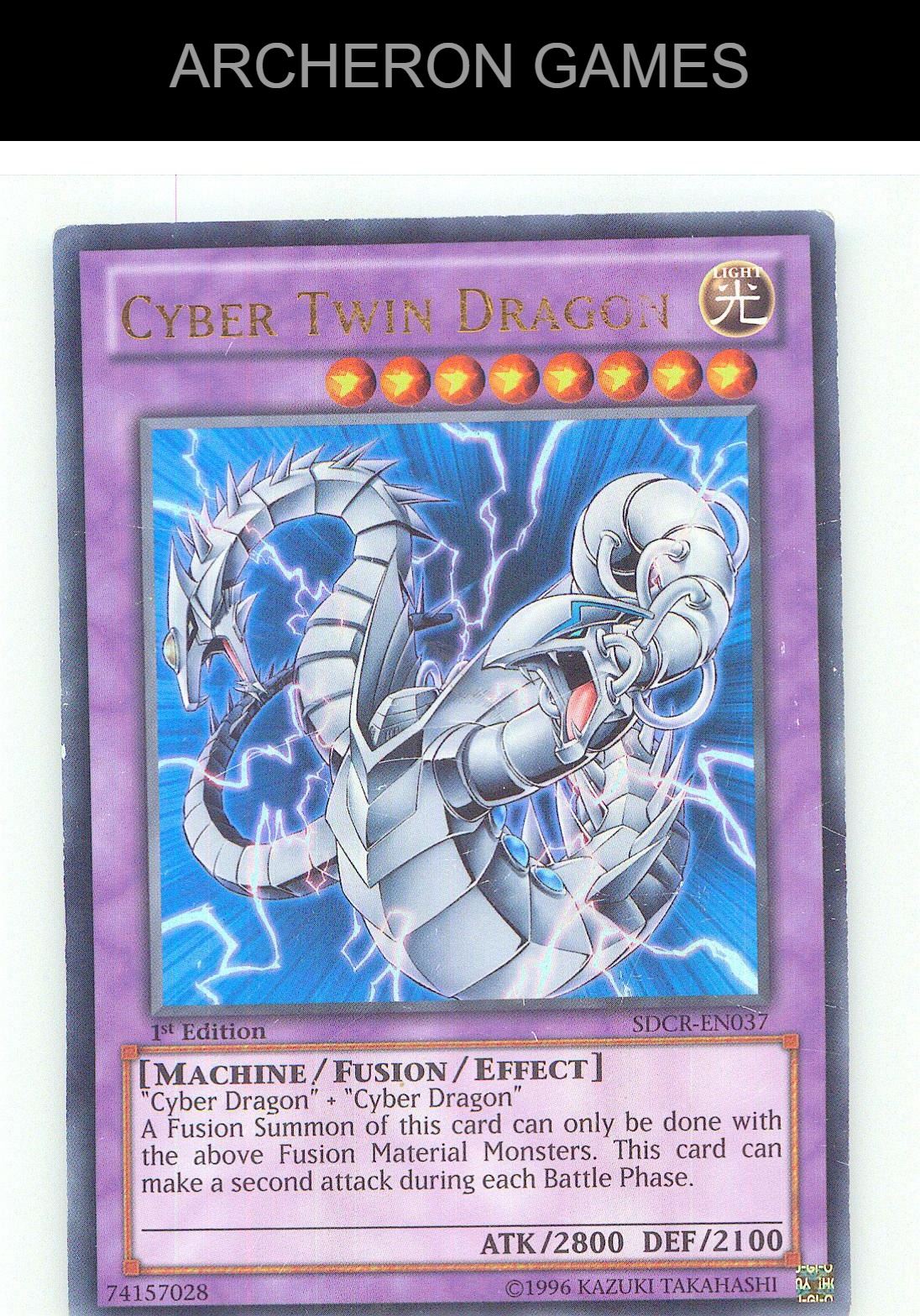Cyber Twin Dragon Ultra Rare YUGIOH Card Unlimited