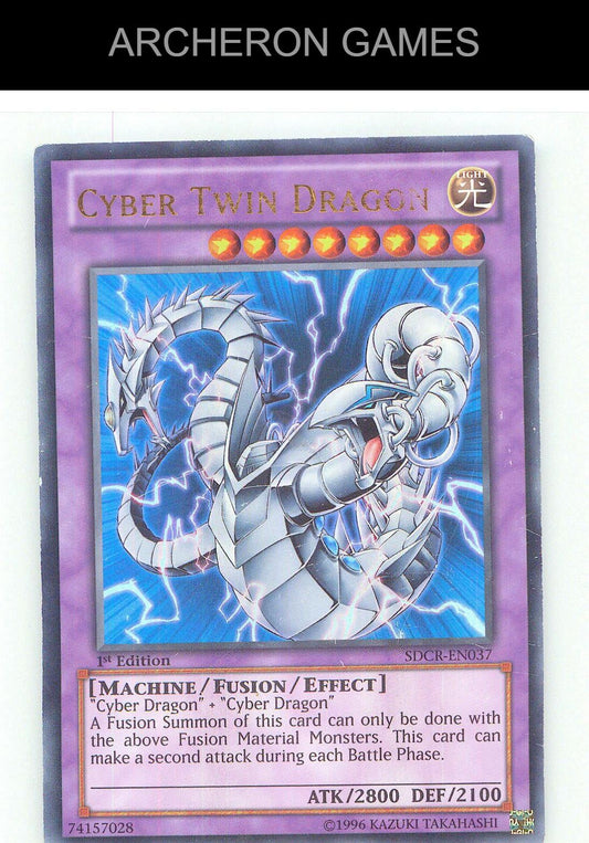Cyber Twin Dragon Ultra Rare YUGIOH Card Unlimited