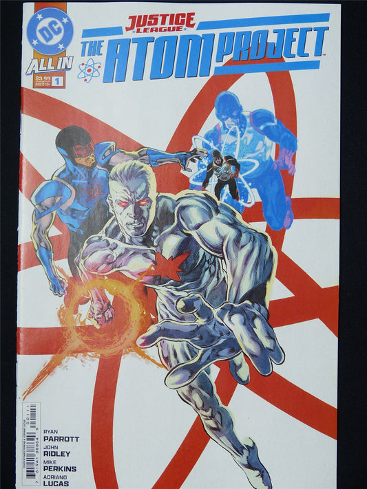 JUSTICE League: The Atom Project #1 - B&B DC Comic #DH