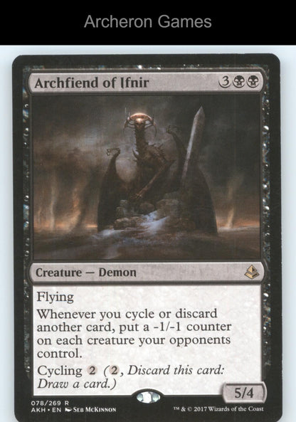 Archfiend of Ifnir 78 R MTG Card Amonkhet