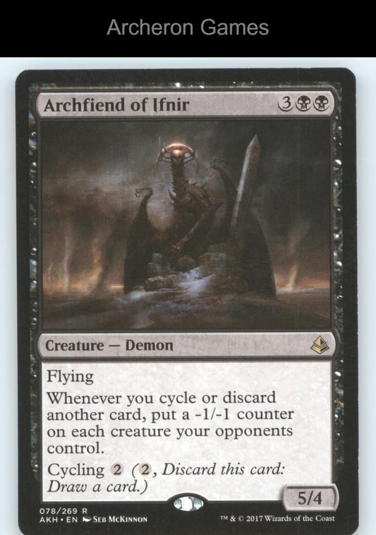 Archfiend of Ifnir 78 R MTG Card Amonkhet