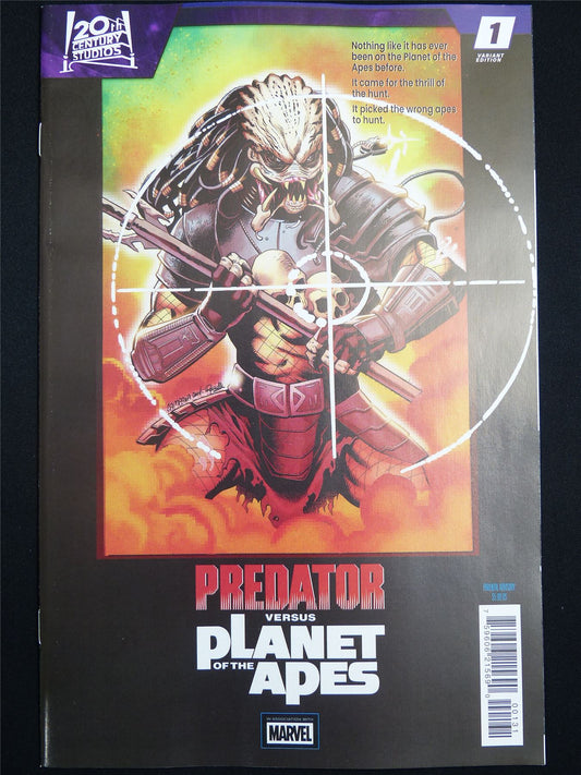 PREDATOR versus Planet of the Apes #1 Cvr C - Sep 2026 Marvel Comic #2OK