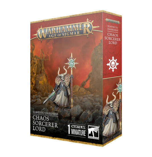 Chaos Sorcerer Lord - Slaves to Darkness - Warhammer Age of Sigmar - Available from 07/12/24