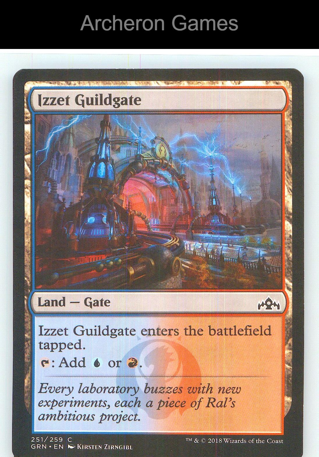 Izzet Guildgate (251) GRN 251 C MTG Card NM/EX+