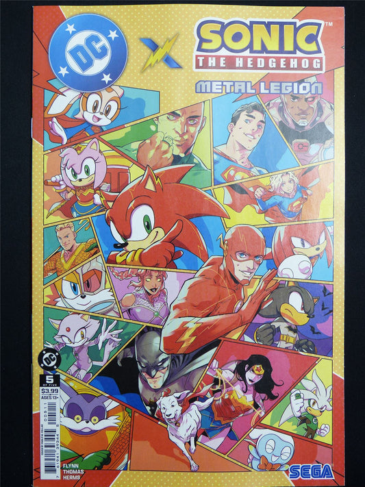 SONIC The Hedgehog: Metal Legion #5 Cvr A - Nov 2026 DC Comic #4JG