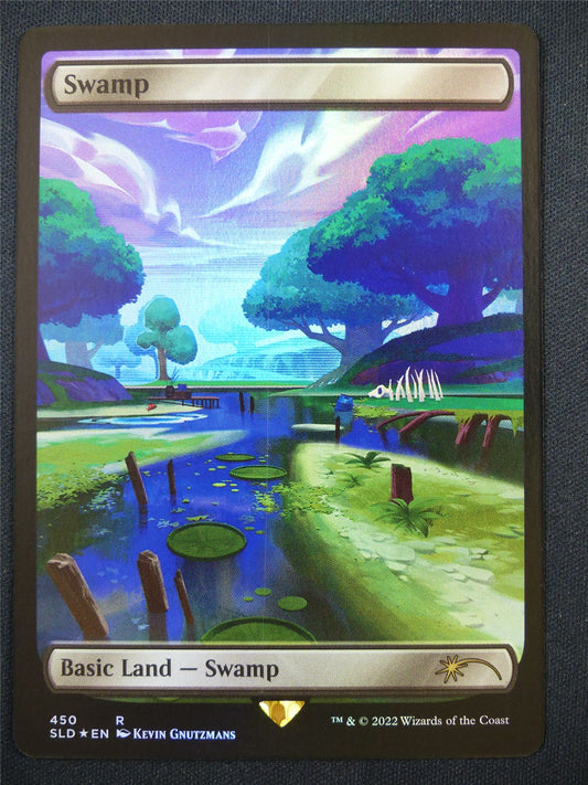 Swamp Full Art Foil Fortnite - SLD - Mtg Card #5N6