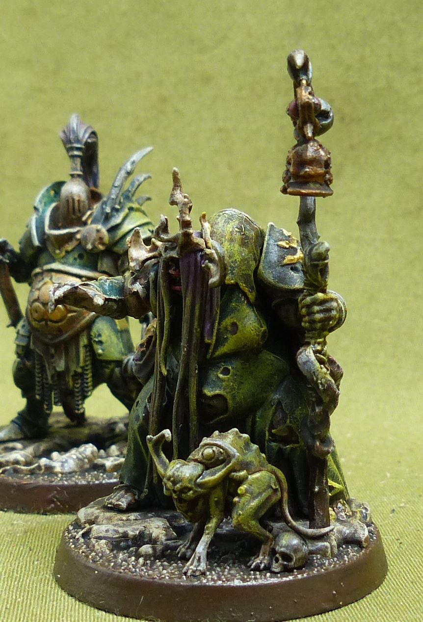 Wurmspat Nurgle Gang painted - Warhammer Underworlds #FA
