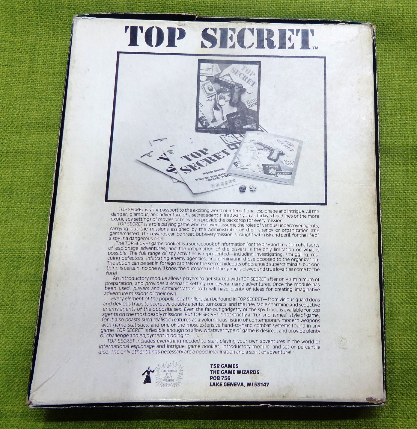 TSR 7006 Top Secret - Espionage Roleplaying game #61