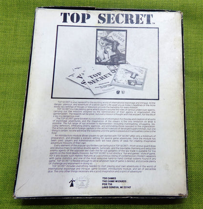 TSR 7006 Top Secret - Espionage Roleplaying game #61