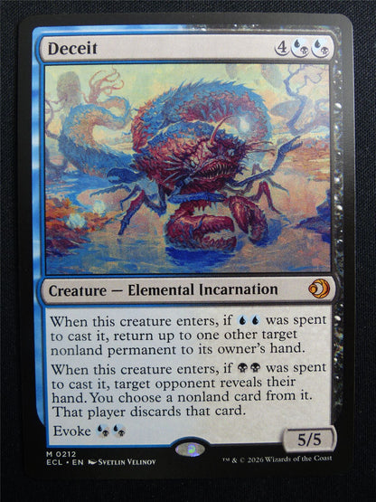 Deceit - ECL - Mtg Card #3EX