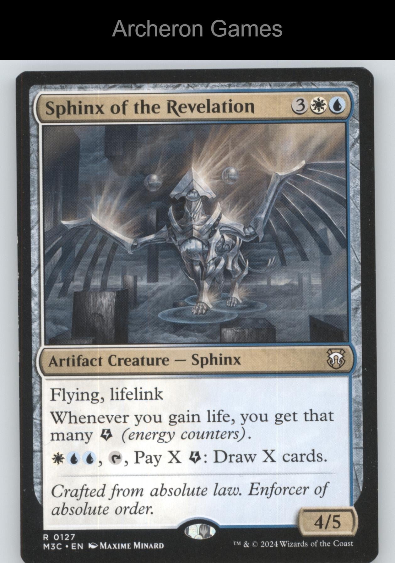 Sphinx of the Revelation 127 R MTG Card Commander: Modern Horizons 3