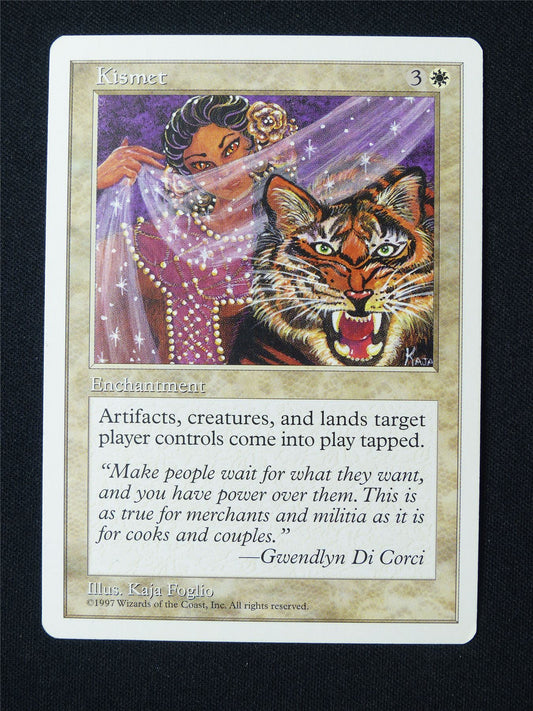 Kismet - 5ED - Mtg Card #8PV