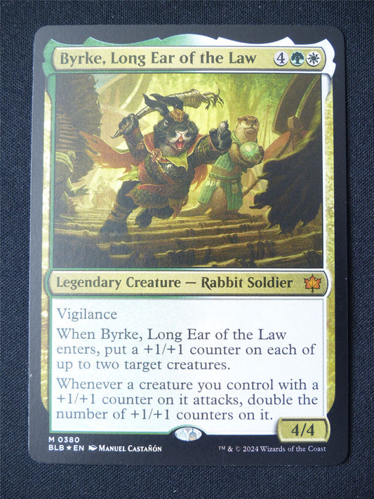 Byrke Long Ear of the Law Foil - BLB - Mtg Card #12C