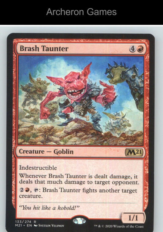 Brash Taunter M21 133 R MTG Card NM/EX+