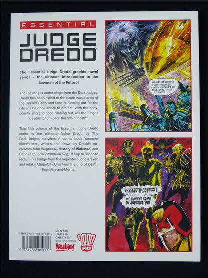 Essential Judge Dredd: Necropolis - 2000AD Graphic Softback #2OG