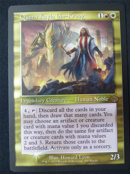 Queen Kayla bin-Kroog Retro Foil - BRO - Mtg Card #28A