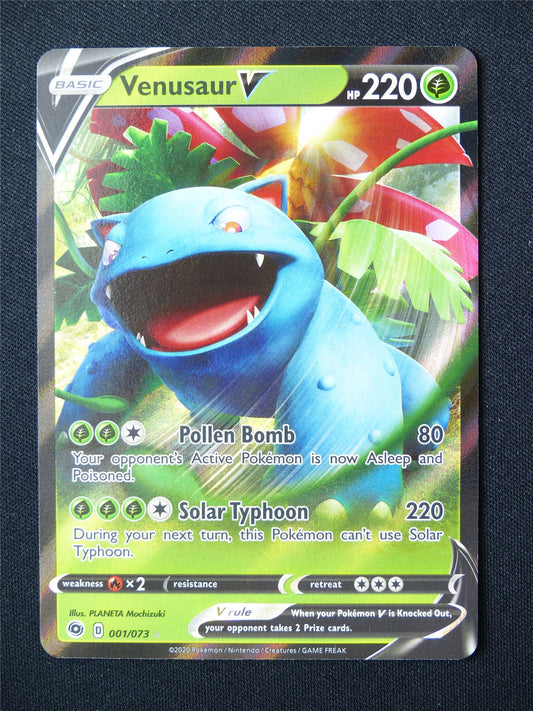 Venusaur V 001/073 Holo - Pokemon Card #5XA