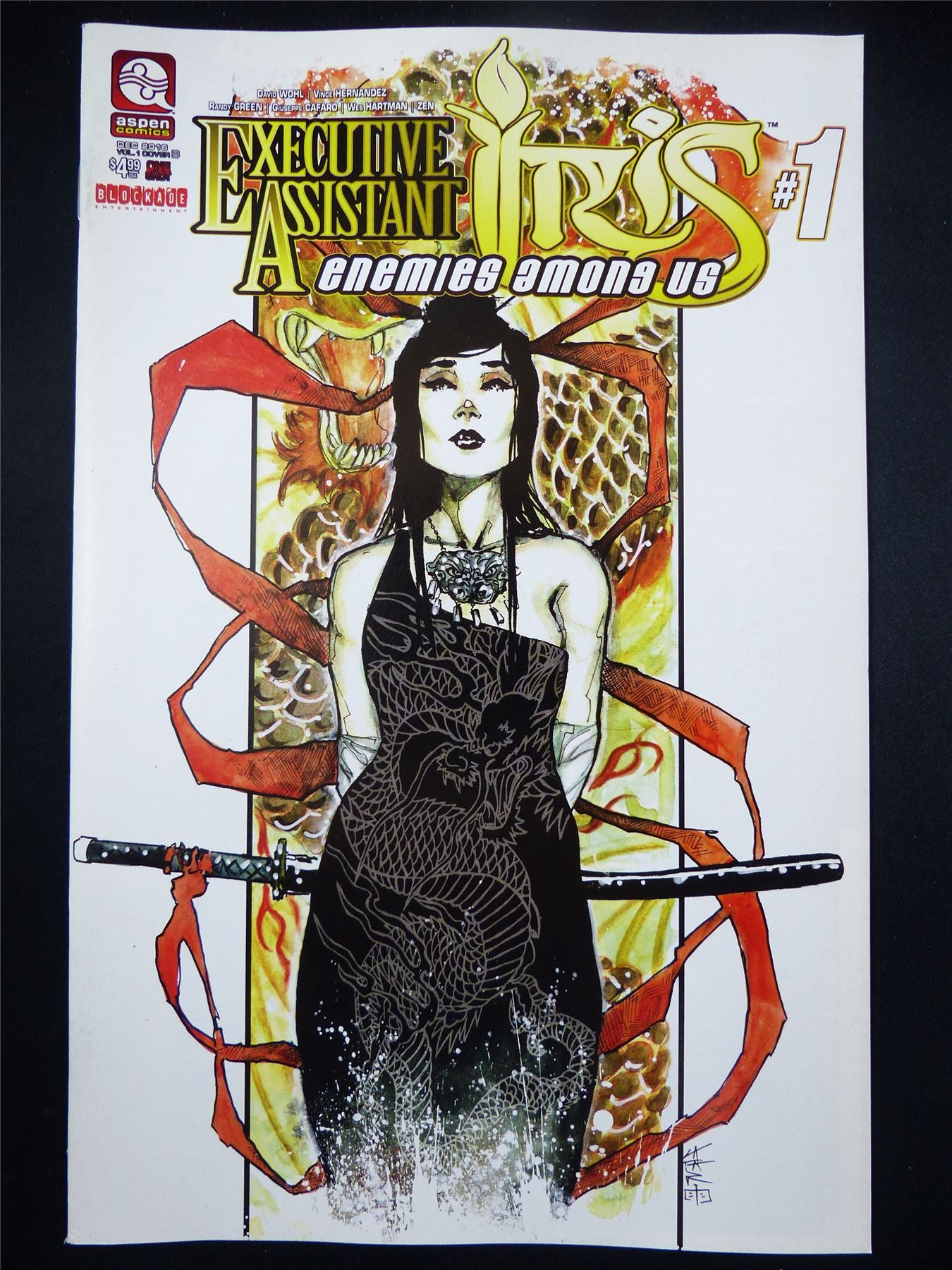 EXECUTIVE Assisstant Iris: Enemies Among Us #1 - Jan 2024 Aspen Comic #244