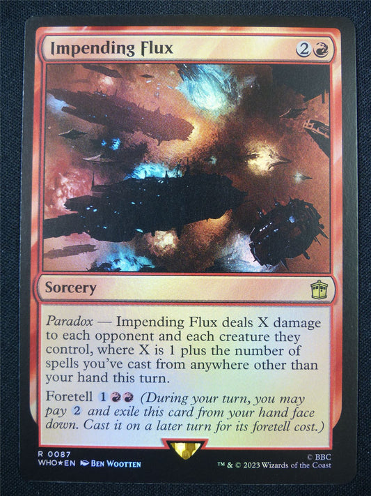 Impending Flux Foil - WHO - Mtg Card #DW
