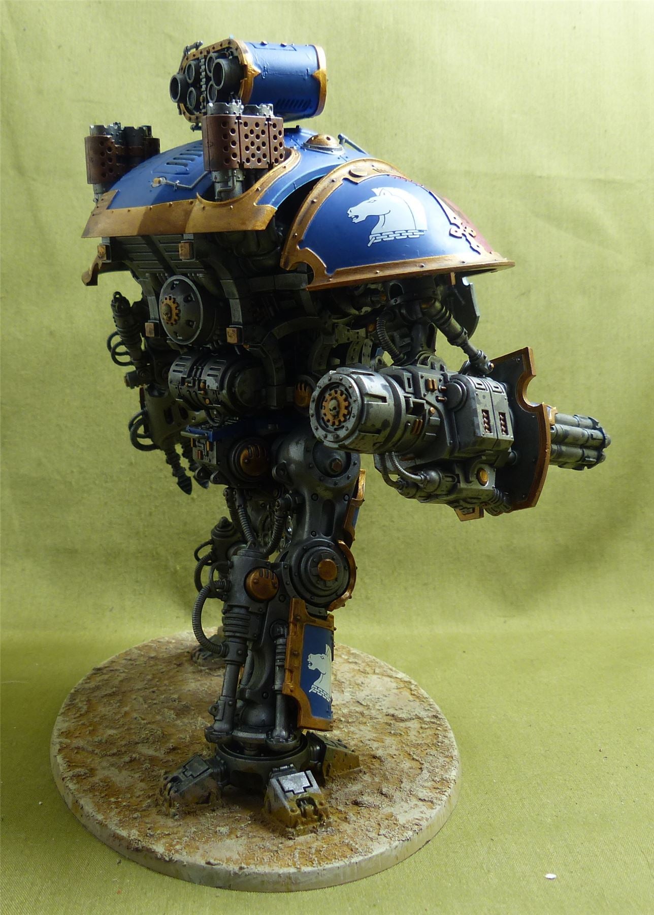 Knight Crusader painted - Imperial Knights - Warhammer 40K #1FZ