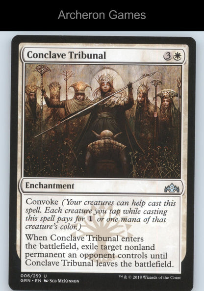 Conclave Tribunal 6 UC MTG Card Guilds of Ravnica