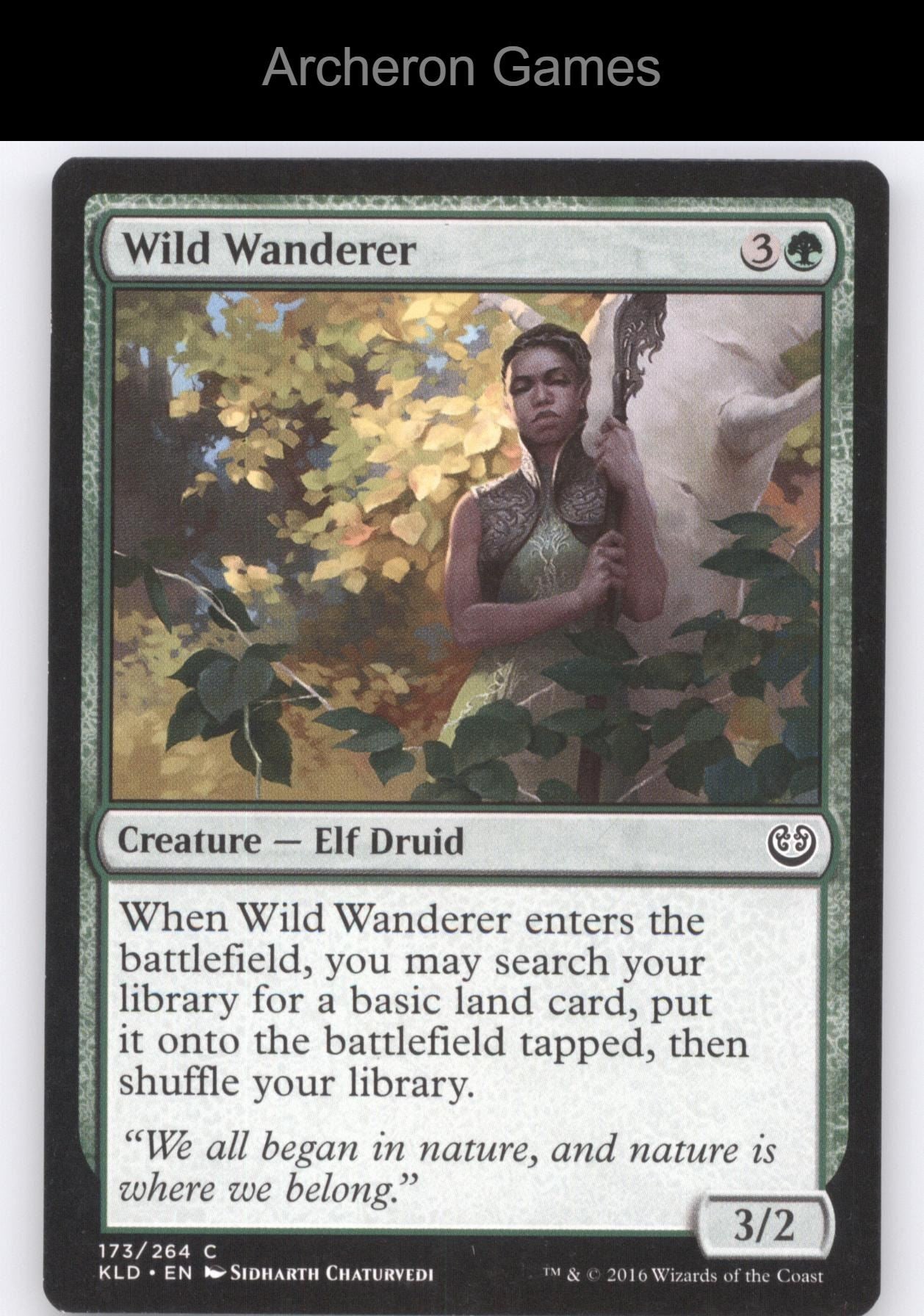 Wild Wanderer 173 C MTG Card Kaladesh