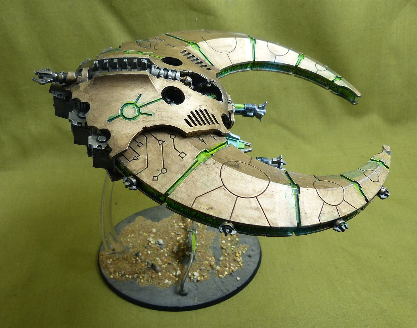 Night Scythe painted - Necrons - Warhammer 40K #1PS