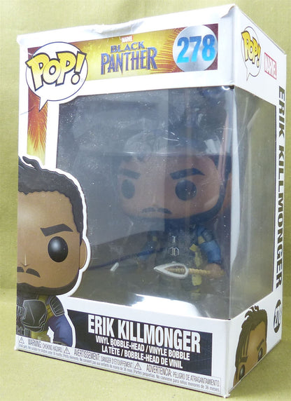 Erik Killmonger 278 - Marvel Black Panther - Funko Pop! Figure #6BH