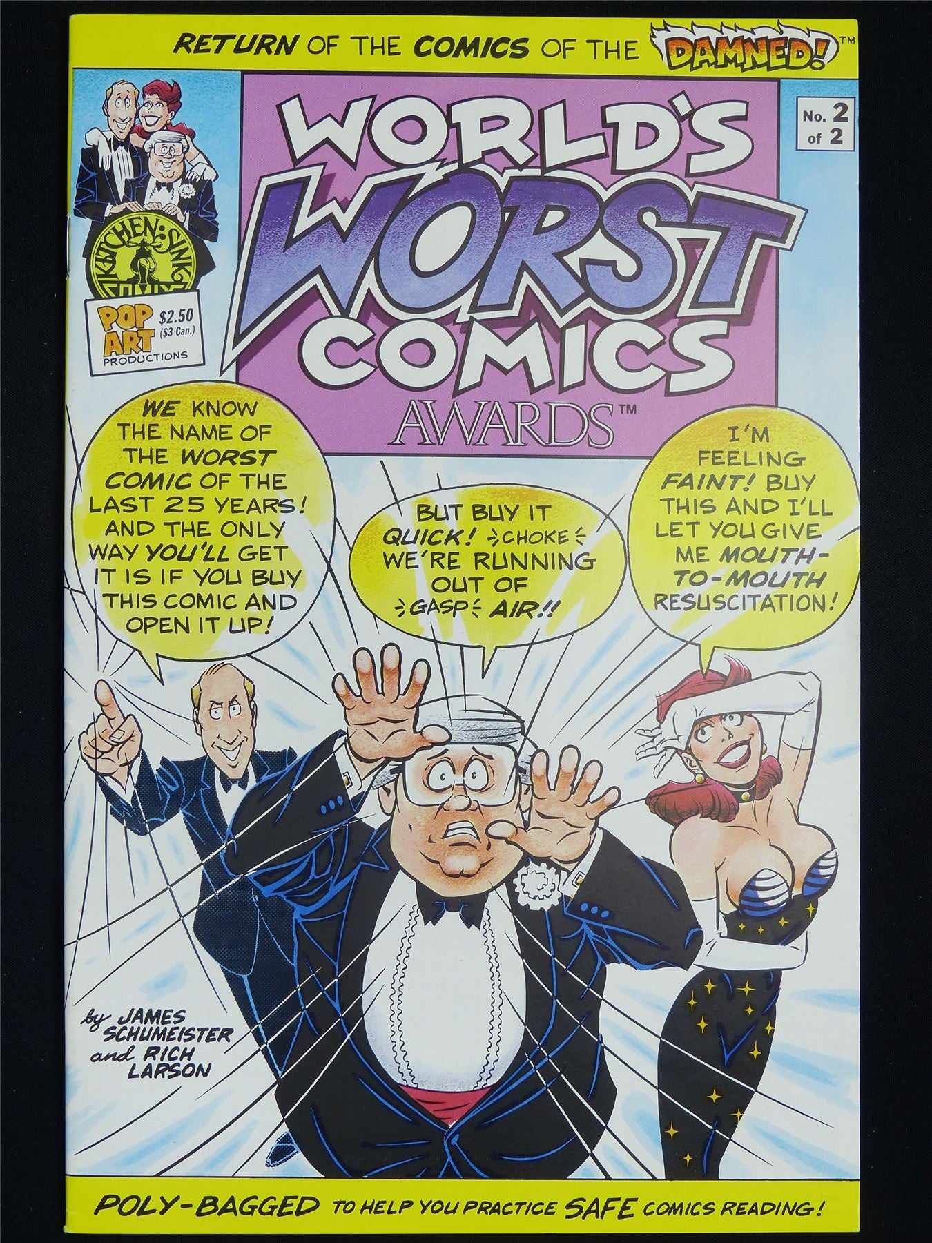 WORLD'S Worst Comics Award #2 - Kitchen Sink Comic #NV