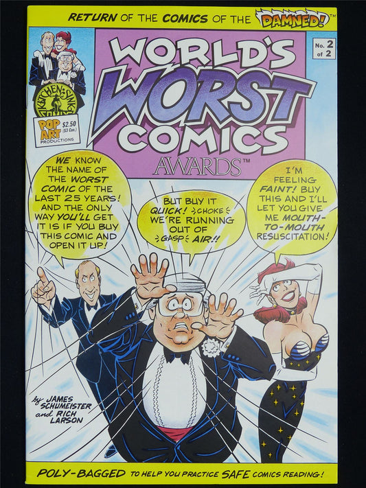 WORLD'S Worst Comics Award #2 - Kitchen Sink Comic #NV