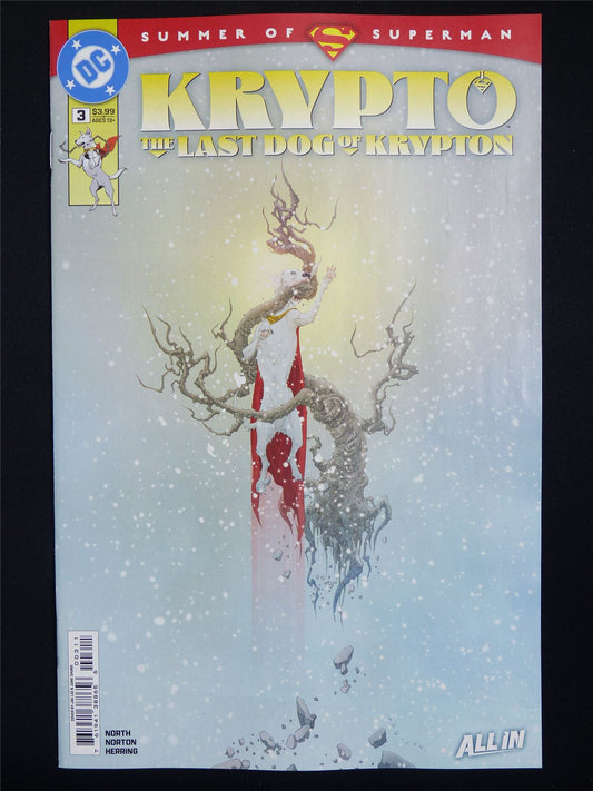 KRYPTO The Last Dog of Krypton #3 - Oct 2025 DC Comic #38J