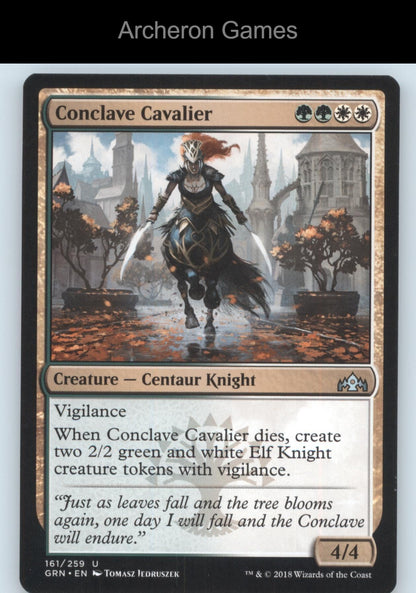 Conclave Cavalier 161 UC MTG Card Guilds of Ravnica
