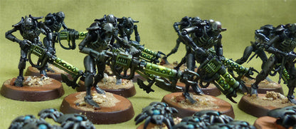 Necron Warriors painted - Necrons - Warhammer 40K #408