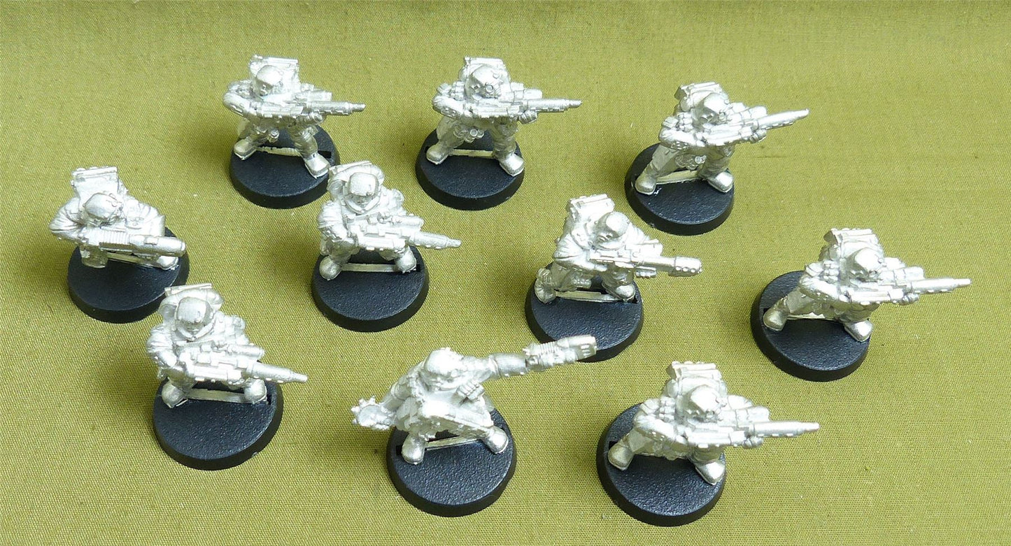 Inquisitorial Stormtroopers Squad Classic Metal - Imperial Guard - Warhammer 40K #TL