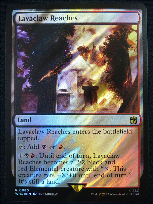 Lavaclaw Reaches Surge Foil - WHO - Mtg Card #B0